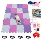 20 Interlocking EVA Foam Play Mats - Soft, Safe & Fun Floor Covering for Kids