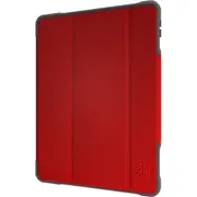 STM Goods Dux Plus Duo Carrying Case for 25.9 cm (10.2") Apple iPad (7th Generation), iPad (8th Generation), iPad (9th Generation) Tablet - Red -
