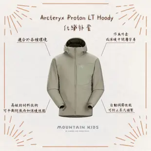 （山小孩）現貨，🇨🇦加拿大Arcteryx 始祖鳥 Proton LT化纖外套 保暖中層 行進中層