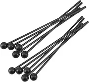 Abaodam 10pcs Boys and Girls Drum Mallets Long Handle Drum Sticks Plastic Drumsticks Xylophone Mallets Musical Instrument Accessories Educational Tools