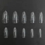 Almond Fake Nails Set False Nails Tips 500Pcs Acrylic Art Full Cover