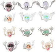 HEALSOPTHY Mini Ghost Head Finger Puppets for Fun Storytelling Role Play Safe Interactive Cover Props for Parent Engagement Enhance Imagination and Communication Skills