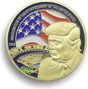 2025 Presidential Challenge Coin - Trump Inauguration Coin