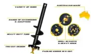 Digga DR4 500mm Auger Bit to suit 65mm Round Drive Dedicated Rock Auger 1.2M