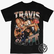 Travis Scott Tee Shirt Concert Utopia Astroworld Rodeo Tour T-shirt