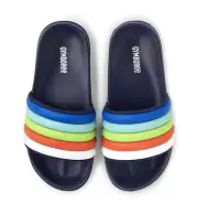 NWT~ GYMBOREE kids Boys Size 3 Slides - Splish-Splash - Stripes