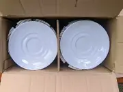 12 Oneida Sant'Andrea Royal Porcelain Botticelli 6" Saucer Plates (R4570000500)