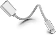 Cell Phone OTG Adapters Cable USB c to USB Connect Cable Aluminum Alloy Connector