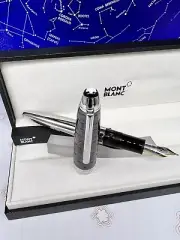 $1840 MSRP - Montblanc Ceramic Black Prisma Solitaire 103099 18k Fine NIB 146