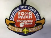 2006 Westerchester Putnam Council Scouting for Food pocket patch