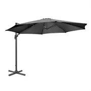 Bolero Venice Heavy Duty Umbrella Black - 3.5m