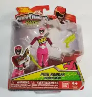 PINK RANGER DINO CHARGE MMPR POWER RANGERS ACTION FIGURE MOSC BANDAI 5" 2014