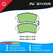 PROTEX Ultra Brake Pads - Front For SUBARU FORESTER C/20 SF, S10 EJ20J #DB1342CP