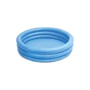 Intex Crystal Blue Kids Inflatable Swimming Pool 147x33cm Outdoor Garden Fun 2+