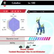 Pokemon Sword/Shield 6IV ULTRA SHINY Cobalion / Justified / Jolly [LEGENDARY]