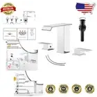 Durable Widespread Bathroom Faucet with High-Performance Flow Rate - 1.2 GPM