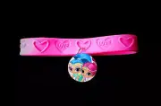 Shimmer Shine -8 Rubber Charm Bracelet -Party Favor Birthday Prizes bracelets-