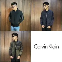 在飛比找樂天市場購物網優惠-美國百分百【全新真品】Calvin Klein 外套 飛行夾