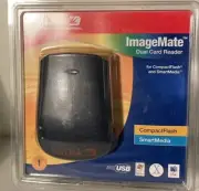 SanDisk ImageMate Dual Card Reader SDDR-75-07 For CompactFlash & SmartMedia New