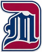 Rico Industries NCAA Detroit Mercy Titans Shape Cut Pennant - Home and Living Room Décor - Soft Felt EZ to Hang