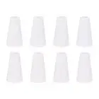 8Pcs Cord Knobs, 19mm Window Blind Tassels Plastic Pull Cord, White