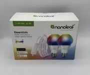 Nanoleaf Essentials 2 Smart Bulbs & Smart 80” Lightstrip Bundle *NEW SEALED BOX*