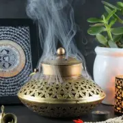 Degchi Style Holder For Dhoop, Incense Stick, Cone And Sambrani Cup,Iron, Round