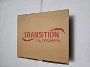 Transition Networks SSDTF1011-105 T1/E1 RJ45 TO ST, 850 nm Media Converter w/PSU