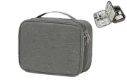 Cable Organizer Bag Electronic USB Charger Storage Case Accessories for Travel Drive-Grey