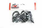 Williams F-14 Tomcat Pinball Machine Replacement Repair Rubber Ring Kit Black