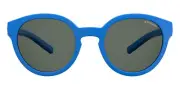 Polaroid PLD 8019/S/sm Sunglasses Kids Blue 42mm New 100% Authentic