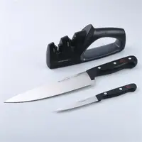 在飛比找ETMall東森購物網優惠-Wusthof 三叉牌 Gourmet 主廚刀 削皮刀 磨刀