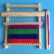 Wooden Weaving Loom Craft Yarn DIY Hand Knitting Machine Kids Educational Toy.u.