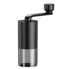 Hand Crank Coffee Mill with Adjustable Setting Plastic Texture for Coffee