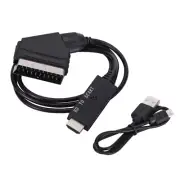 to Scart Adapter Converter NTSC SCART Output Micro USB
