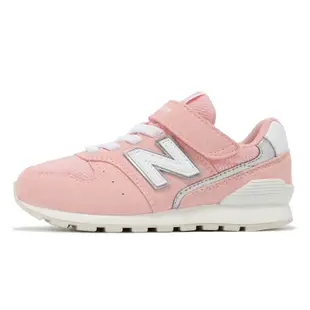 New Balance 休閒鞋 996 Wide 中童 寬楦 粉 白 魔鬼氈 小朋友 運動鞋 NB YV996BB3-W