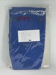 Compression Socks Knee High Sports Socks - 20~30 mm/Hg - Blue - Large