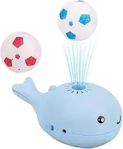 Cat Toy Ball - Whale Floating Ball Cat Toy | Fun Floating Whale Design, Electric Moving Ball Cat Toy, Bouncing Cat Ball for , Keep Cats Entertained Soccer Ball Cat Toys for All Breeds
