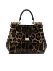 Dolce & Gabbana Textured Leather Handbag