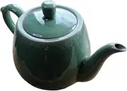 UNESCO Heritage Longquan Celadon Ge Kiln Teapot & Coffee Carafe – 900ml Crackle Glaze Ceramic Pot, Handcrafted Plum Green Tea Art, Multi-Use Brewing Gift