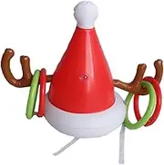 Inflatable Antler Hat Ferrule Inflatable Game Ring Toss Game Christmas Inflatables Reindeer Ring Outdoor Hats Christmas Antler Hat Games Inflatable Rings Red