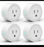 4 Pack Wi-Fi Smart Plug, Wi-Fi Mini Socket Outlet, Alexa, Google Home Brand New