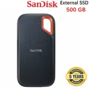 SSD SanDisk 500GB Extreme Portable USB 3.2 Gen 2 Type C Type A IP55 SDSSDE61