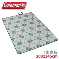 在飛比找蝦皮商城優惠-【Coleman 美國 野餐毯《水晶藍》】CM-38940/