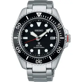 【SEIKO 精工】Prospex DIVER SCUBA 太陽能潛水錶 禮物 母親節(V157-0DP0D/SNE589P)