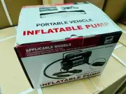 Car Air Compressor 12V Tyre Inflator Volt Pump 4WD 4x4 Pressure Gauge Deflator