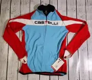 NEW Castelli Cycling Jersey Apice Rosso Corsa Bike Women's Large Long Sleeve
