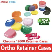 up to 200 Dental Retainer Denture Storage Case Box Mouthguard Container Assorted