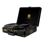 mbeat Woodstock Retro Turntable Player BLACK - Turntables and Record Players