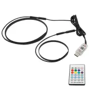 Car RGB Atmosphere Light LED Interior Ambient Lighting Lamp Center Console Decor (for: Honda)